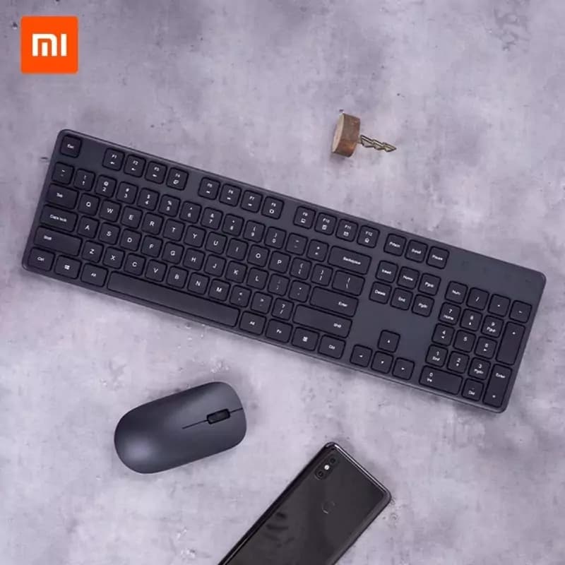 ست ماوس و کیبورد بی سیم شیائومی مدلWireless Keyboard and Mouse Combo WXJS01YM 2024 — تصویر ۴