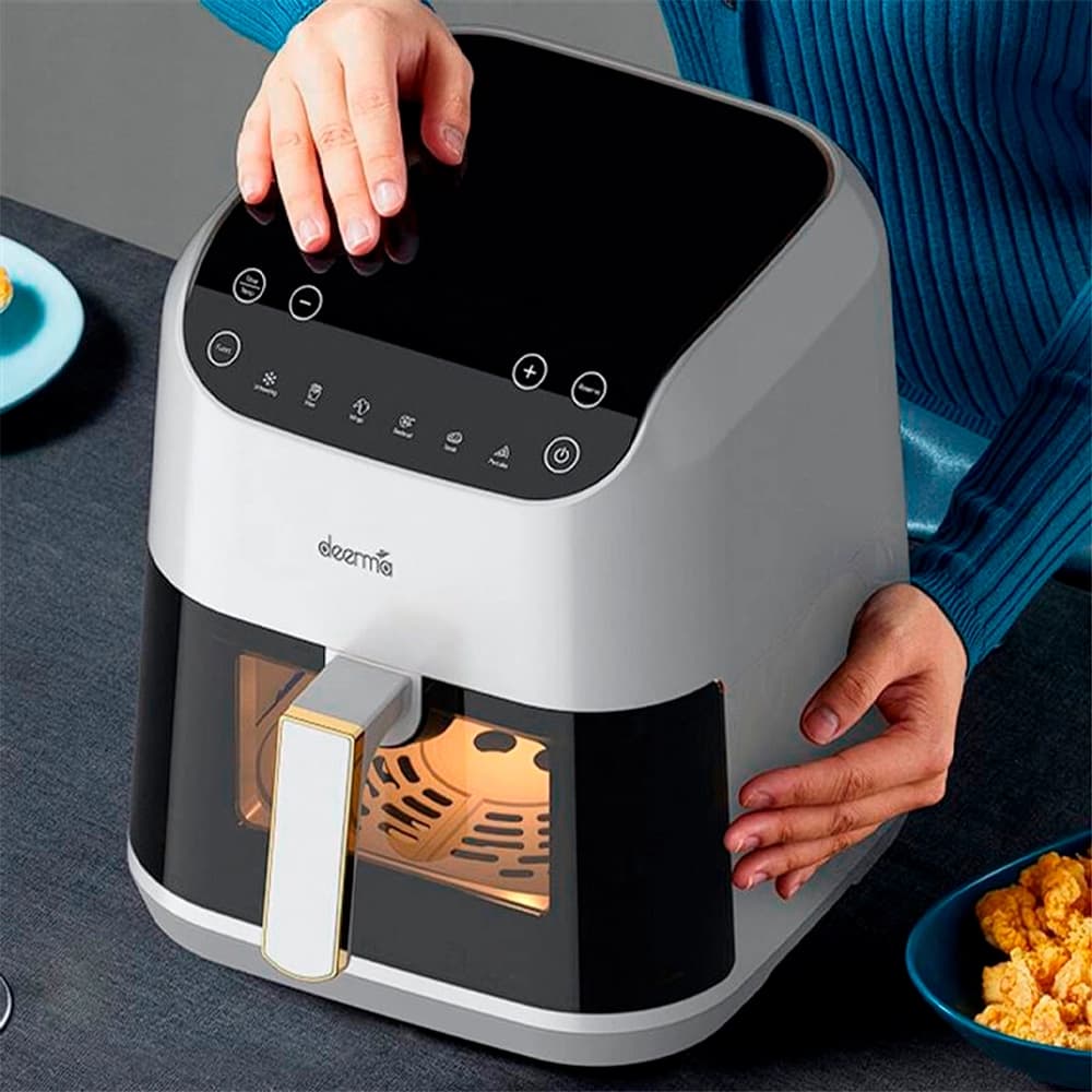 سرخ کن و هواپز هوشمند شیائومی درما مدل Deerma Air Fryer 5.5L KZ130W — تصویر ۱۱