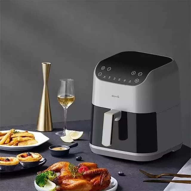 سرخ کن و هواپز هوشمند شیائومی درما مدل Deerma Air Fryer 5.5L KZ130W — تصویر ۴