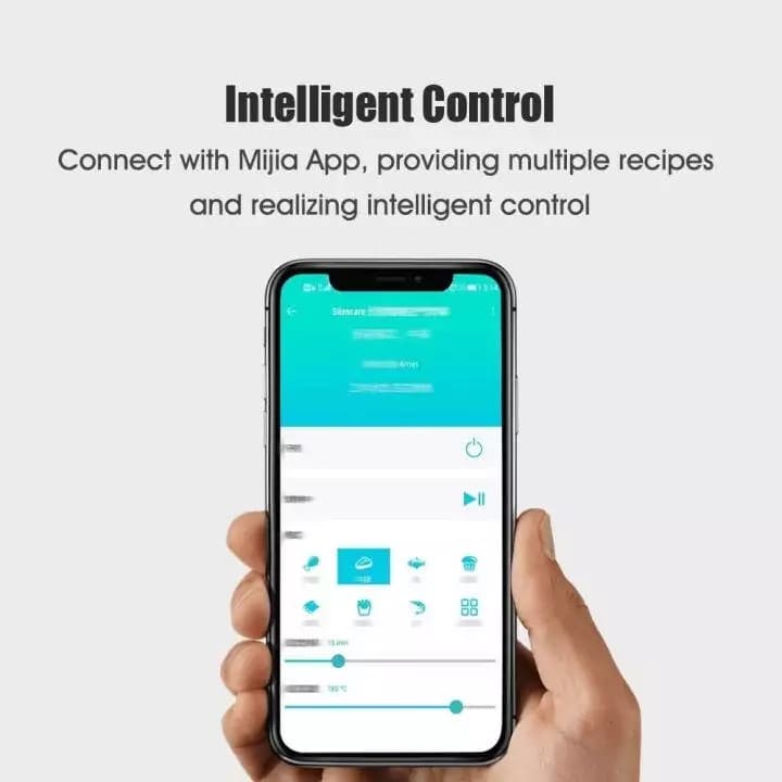 سرخ کن و هواپز بدون روغن شیائومی Xiaomi OIIIO Silencare Air Fryer k505/k505w — تصویر ۷