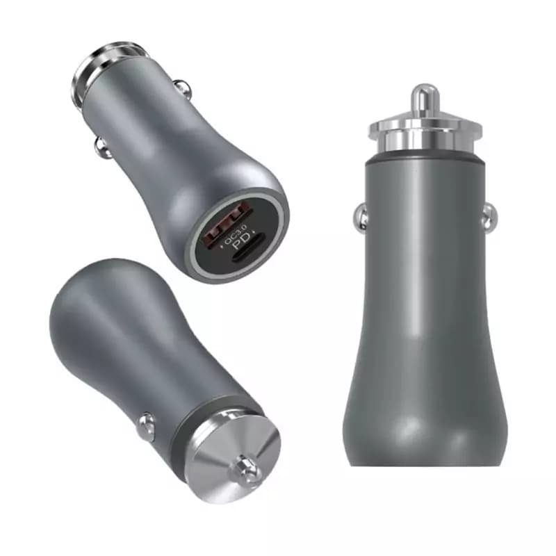 شارژر فندکی سوپر فست شارژ 43 وات وریتی با گارانتی به همراه کابل یک متری تایپ سی VERITY Fast Car Charger CQ1120 43W — تصویر ۲
