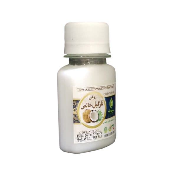 روغن نارگیل اصل حجم 60 سی سی برند سینوهه — تصویر ۳