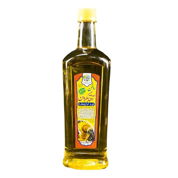 روغن آفتابگردان غیر تراریخته و طبیعی وزن 720 گرم
