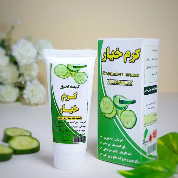 کرم خیار | آبرسان قوی پوست | برند نیکا — تصویر ۲