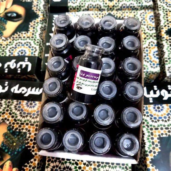 سرمه ده مغز توتیا درجه یک وزن 10 گرم — تصویر ۲