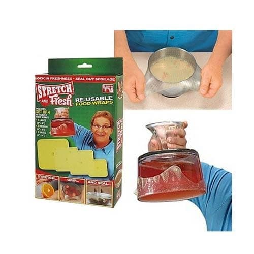 درپوش غذا 4 عددی مدل Stretch And Fresh — تصویر ۹