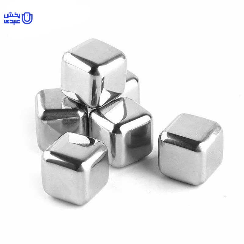 یخ استیل مکعبی 4 عددی — تصویر ۴