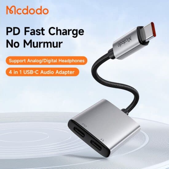 تبدیل 1 به 2 تایپ سی مک دودو MCDODO CA-5570 — تصویر ۲