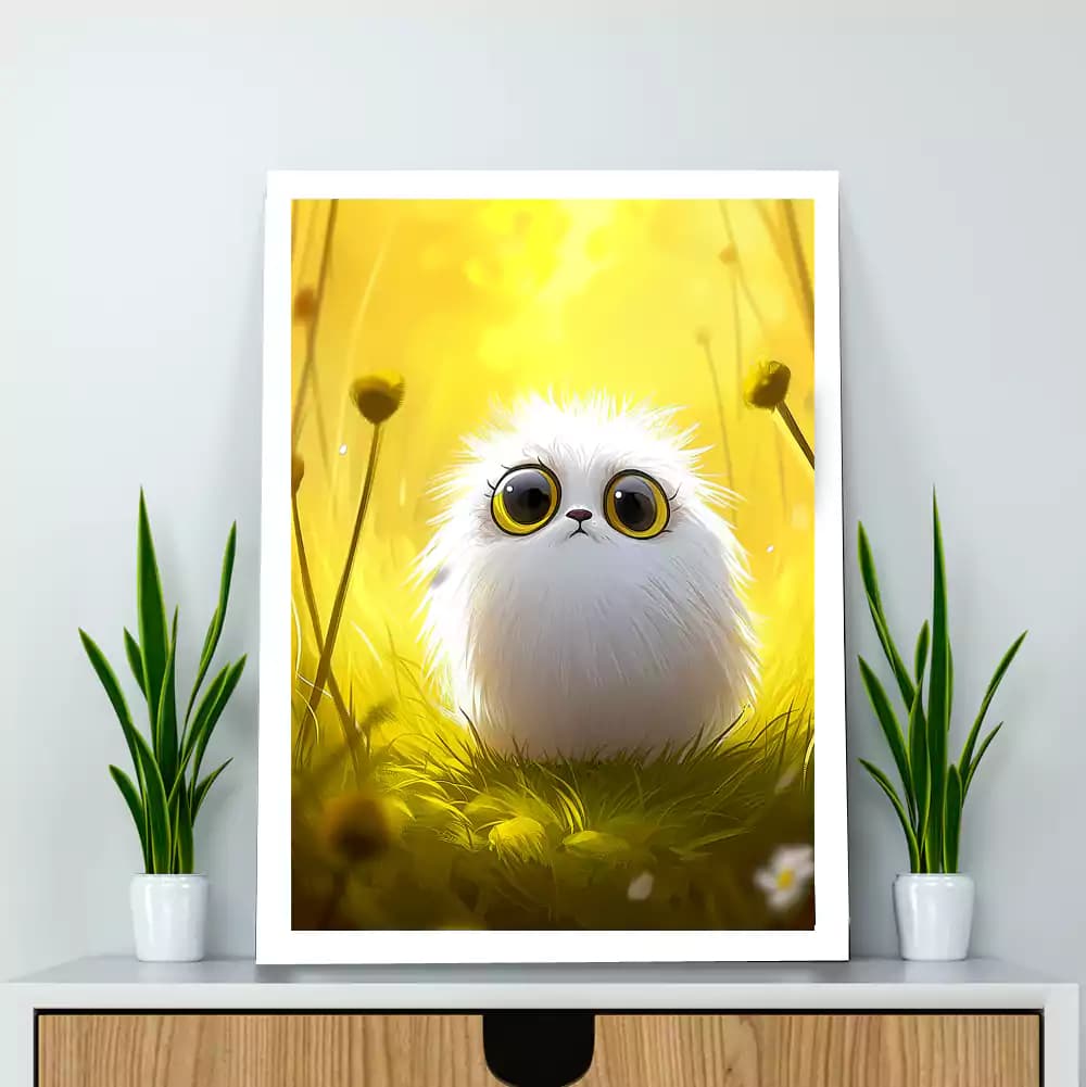 تابلو گربه آفتابی پشمالو — تصویر ۲