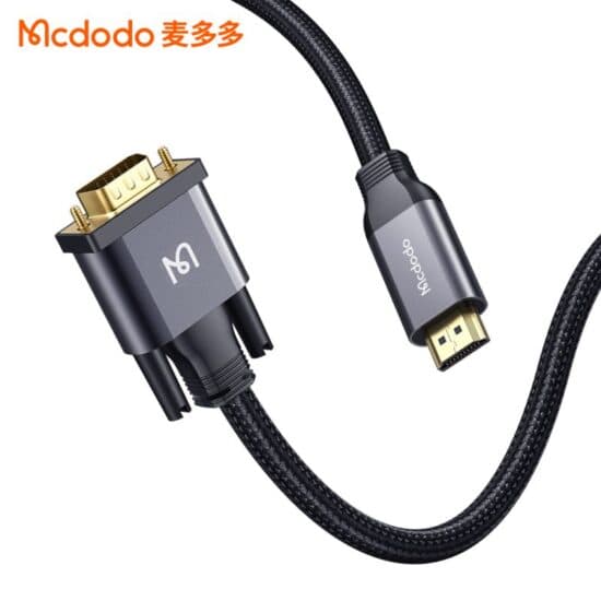 تبدیل کابل انتقال تصویر HDMI به VGA مک دودو MCDODO CA-7770 — تصویر ۳