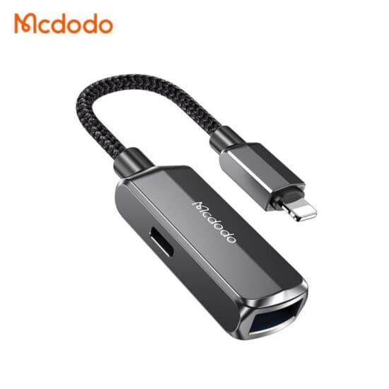 تبدیل هارد لایتنینگ به USB-A + لایتنینگ مک دودو MCDODO CA-2690