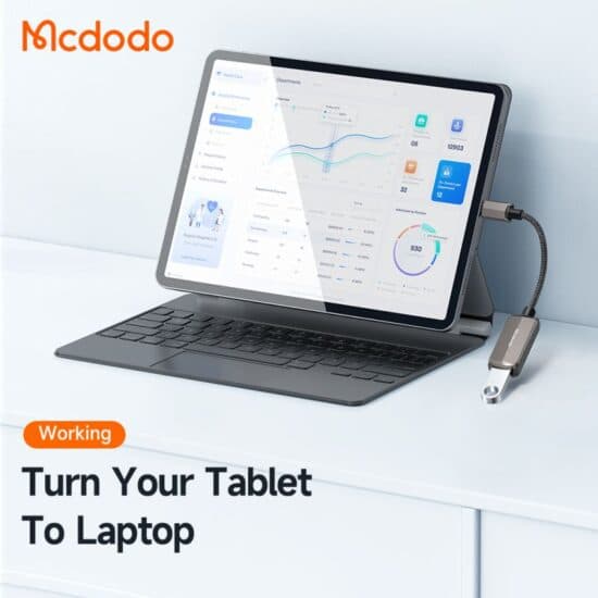 تبدیل هارد لایتنینگ به USB-A + لایتنینگ مک دودو MCDODO CA-2690 — تصویر ۵