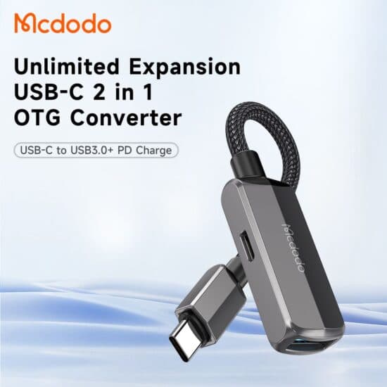تبدیل هارد و فلش تایپ سی به USB-A+تایپ سی مک‌دودو MCDODO CA-2830 — تصویر ۲