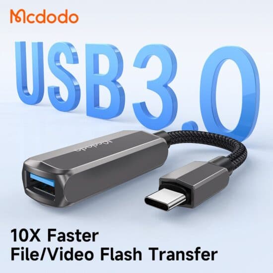 تبدیل هارد و فلش تایپ سی به USB-A+تایپ سی مک‌دودو MCDODO CA-2830 — تصویر ۳