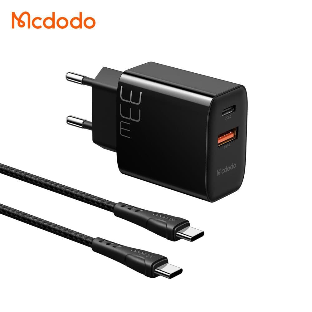 شارژر آداپتور دیواری فست شارژ 33 واتی مک دودو MCDODO CH-0922