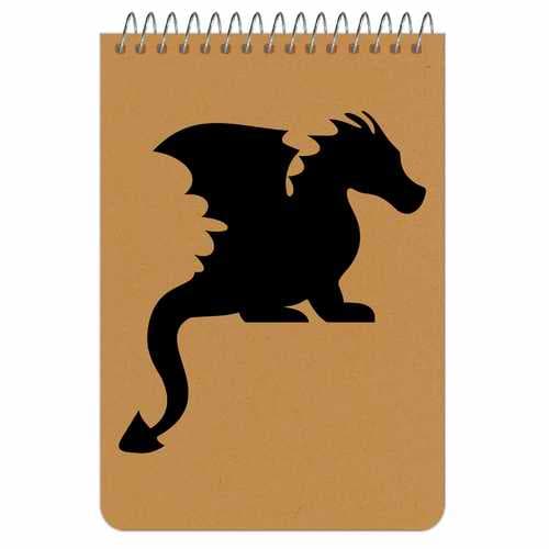 دفترچه یادداشت 100 برگ مستر راد طرح اژدها کد fantasy 1702