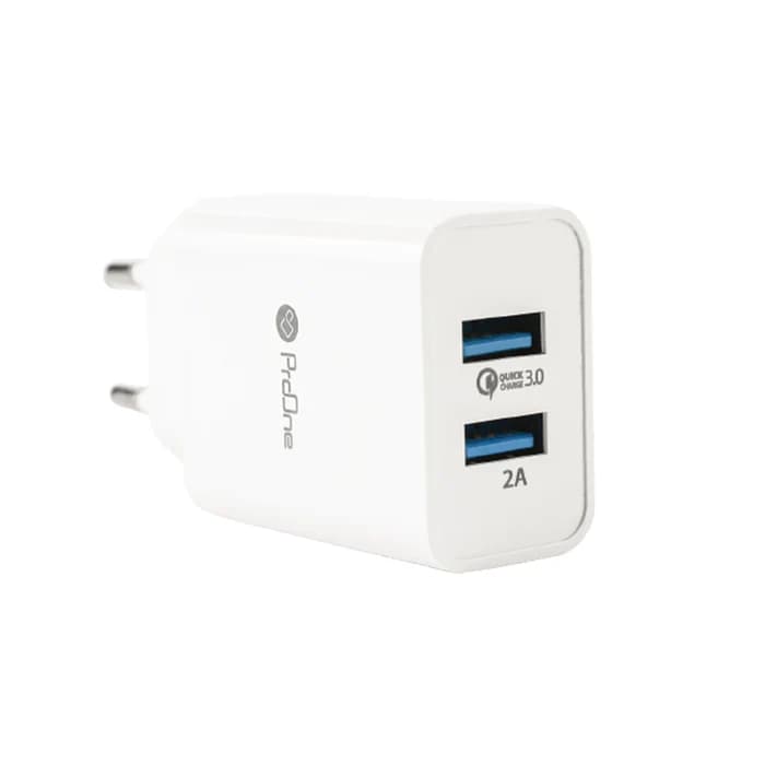 شارژر دیواری 18W پرووان مدل PWC520 به همراه کابل تبدیل Micro USB
