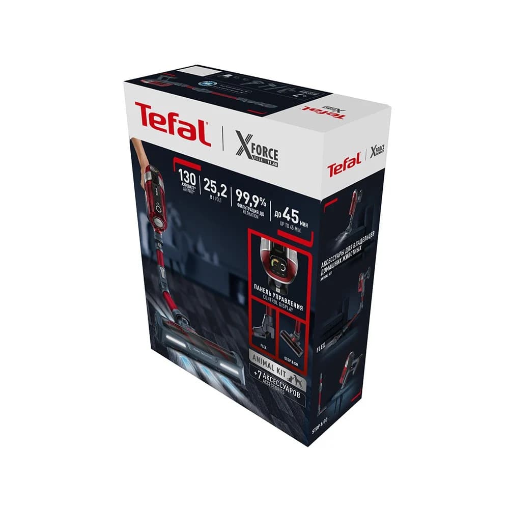 جاروشارژی تفال مدل FORCE FLEX_TY9879WO — تصویر ۷