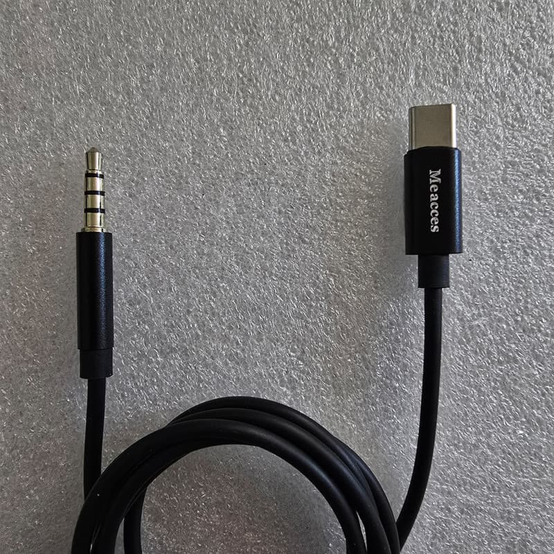 کابل تبدیل AUX به USB-C مدل Ma-11 طول 1متر — تصویر ۴