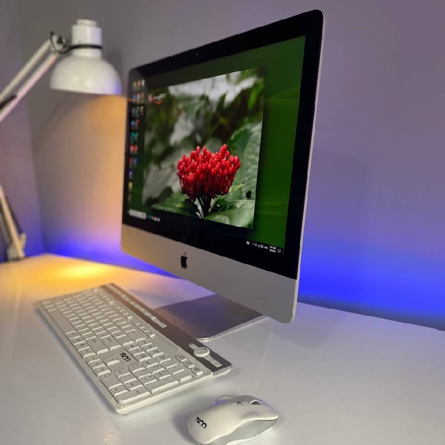 آی مک اپل 21.5 اینچی مدل I5 5250U-2.7GHZ 8GB 256GB glass change A1418 — تصویر ۴