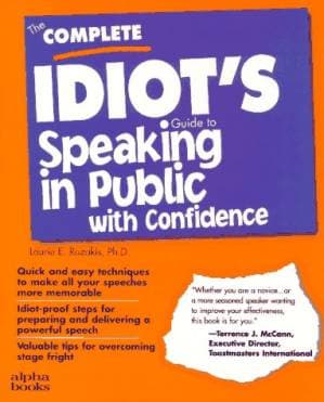 دانلود کتاب The Complete Idiot’s Guide to Speaking in Public With Confidence