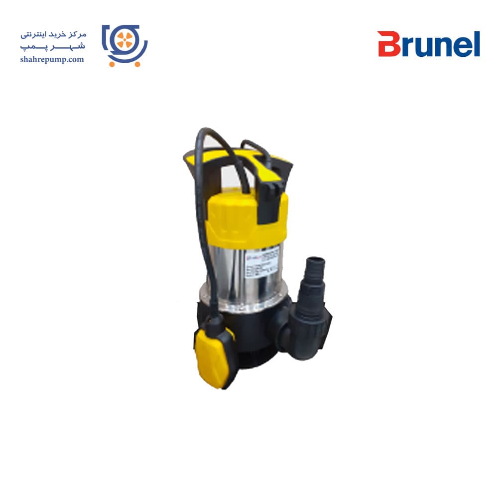پمپ لجن کش برونل سری VMS750DINOX-3D