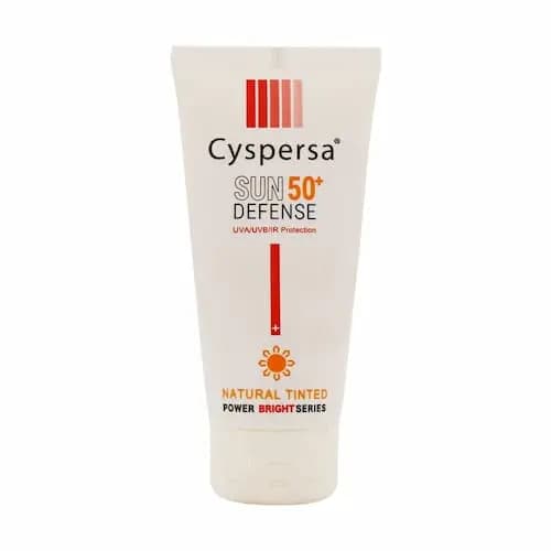 کرم ضد آفتاب رنگی (طبیعی) روشن کننده سیسپرسا SPF 50