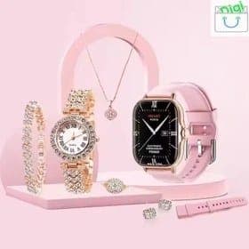 پک هدیه ساعت هوشمند مدل A68 Plus — تصویر ۲