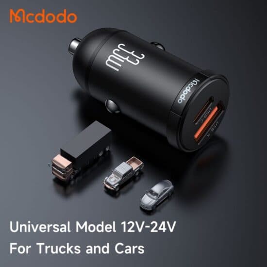 شارژر فندکی 2 پورت 33 وات مک دودو MCDODO CC-2320 — تصویر ۵