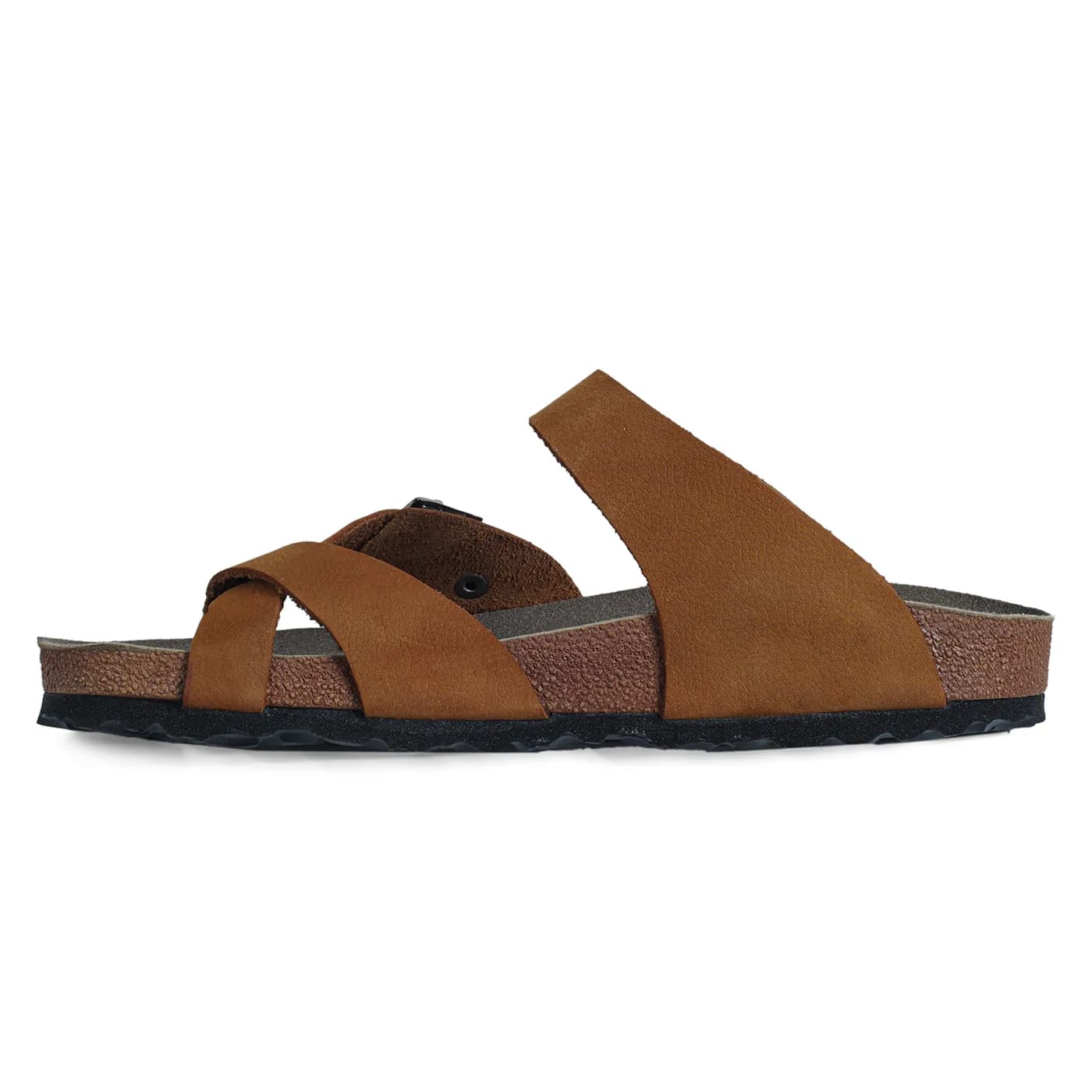 صندل برکین اشتوک شصتی عسلی کد 2383 / BIRKENSTOCK — تصویر ۳