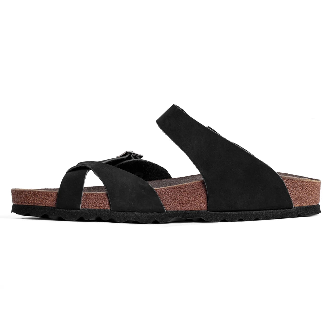 صندل برکین اشتوک شصتی مشکی کد 2383 / BIRKENSTOCK — تصویر ۳