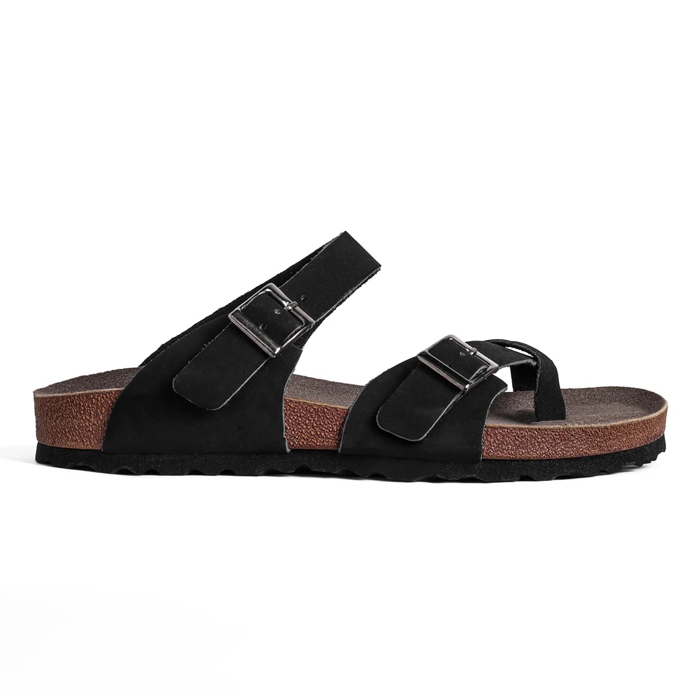 صندل برکین اشتوک شصتی مشکی کد 2383 / BIRKENSTOCK — تصویر ۲