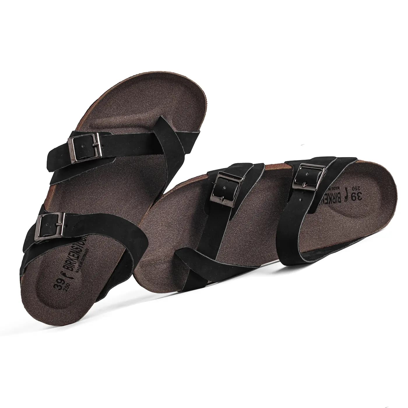 صندل برکین اشتوک شصتی مشکی کد 2383 / BIRKENSTOCK — تصویر ۴