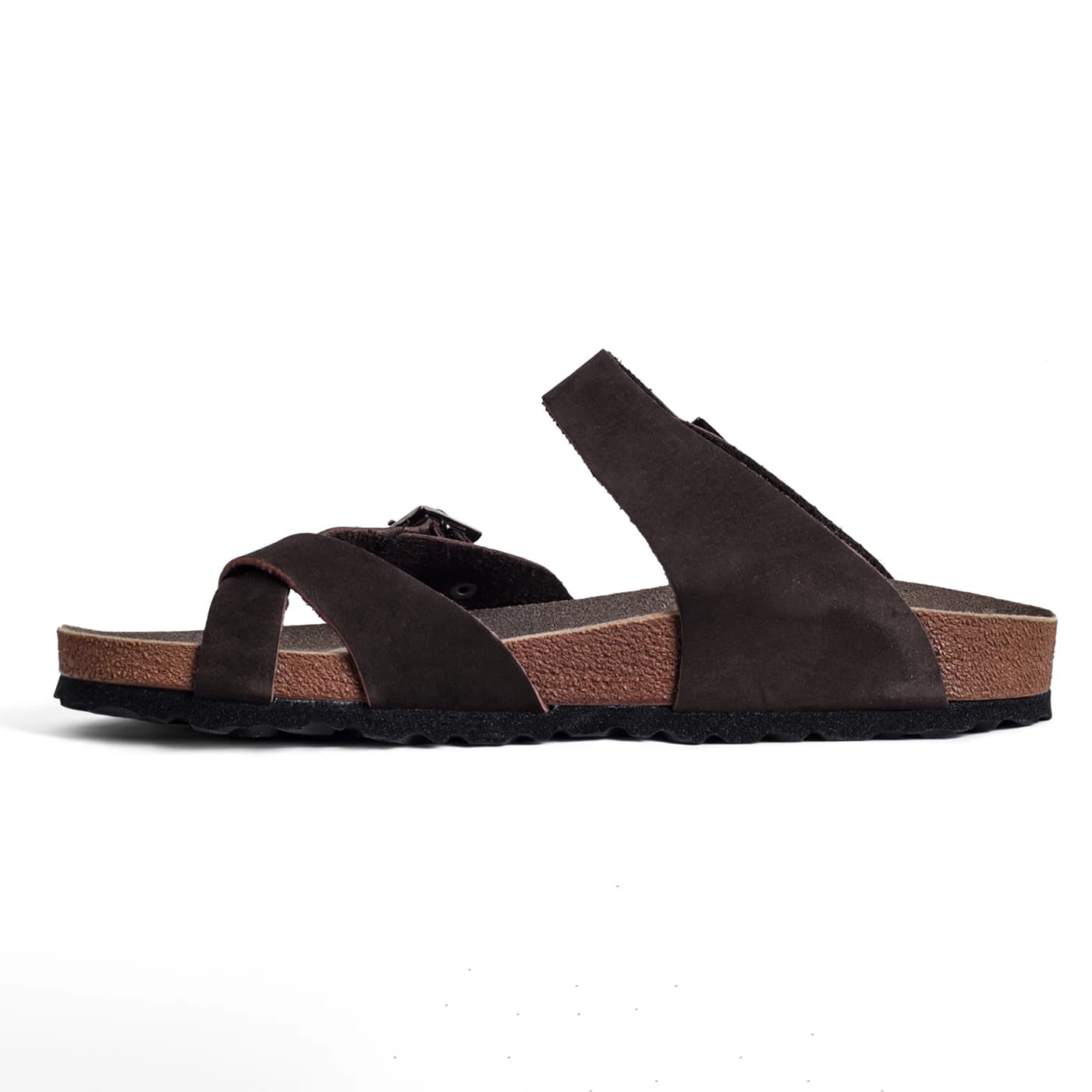 صندل برکین اشتوک شصتی قهوه ای کد 2383 / BIRKENSTOCK — تصویر ۳