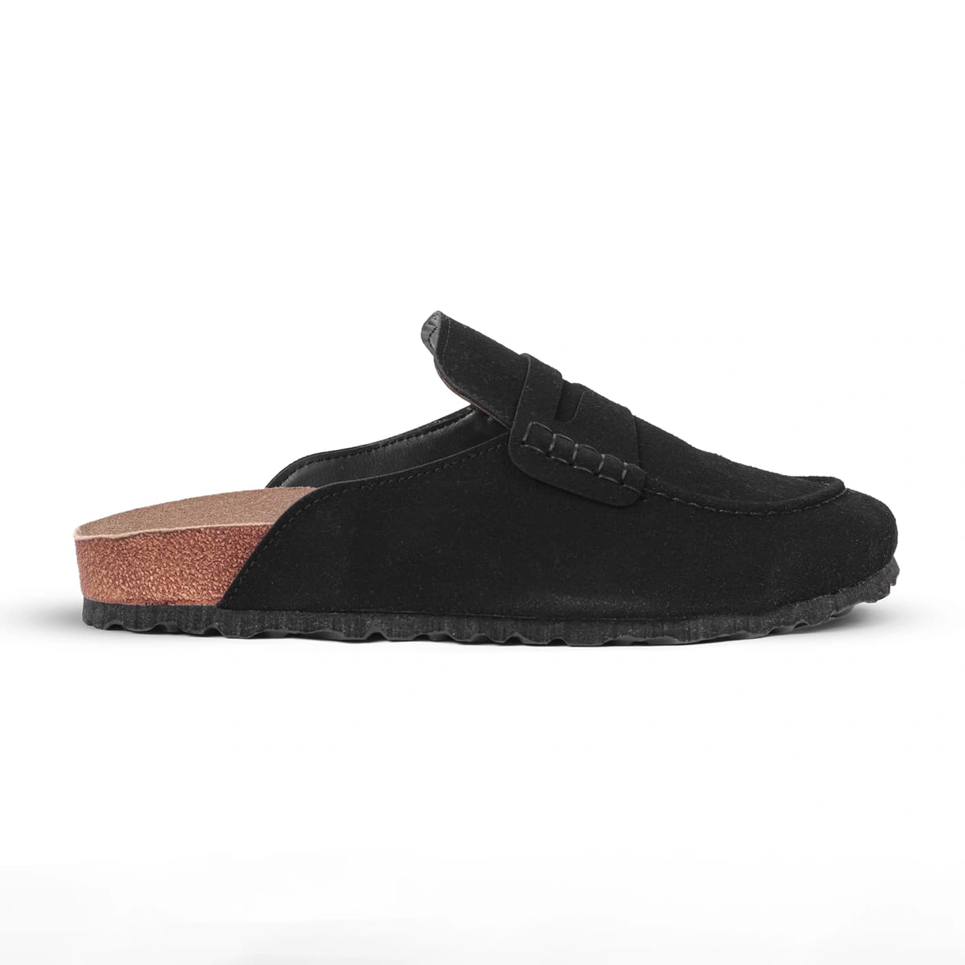 صندل جلوبسته pull & bear مشکی کد 2391 — تصویر ۲