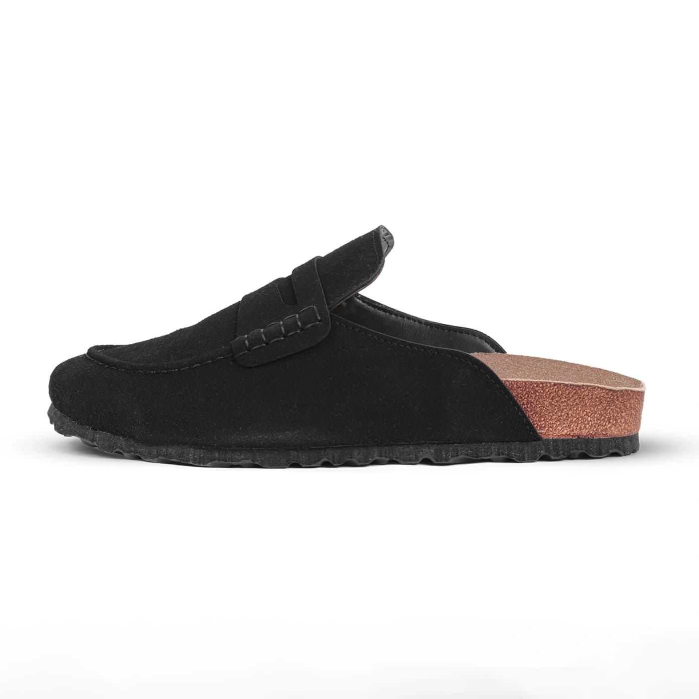 صندل جلوبسته pull & bear مشکی کد 2391 — تصویر ۳