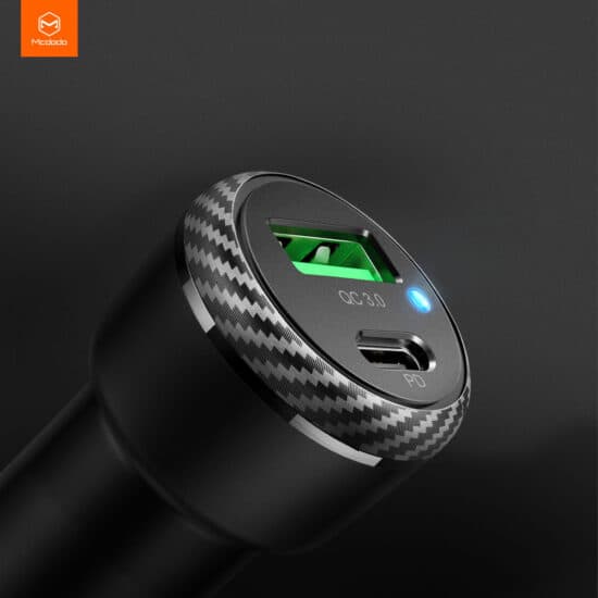شارژر فندکی فست شارژ 38 واتی مک دودو MCDODO CC-5970 — تصویر ۳