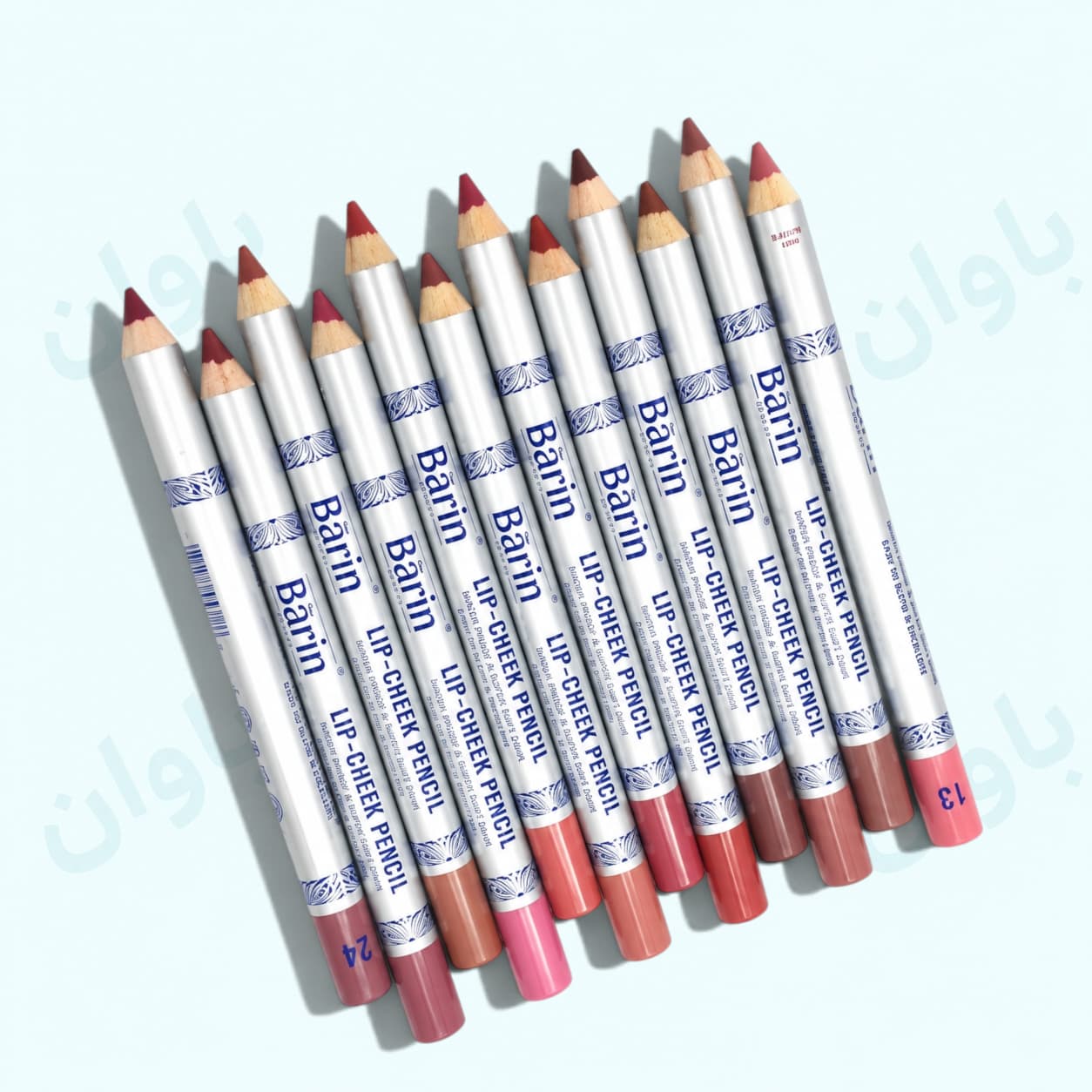 رژلب مدادی بارین سری B ( جین 12 تایی) — تصویر ۷