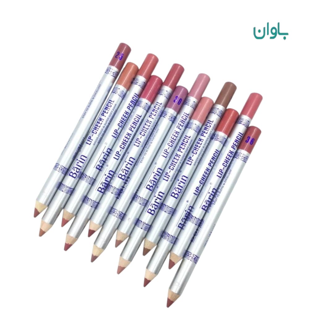 رژلب مدادی بارین سری C (جین 12تایی)