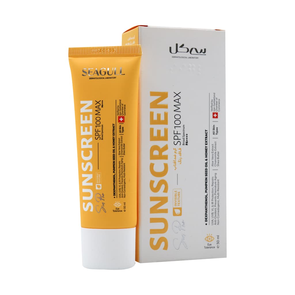 کرم ضد آفتاب SPF100 سی گل برای انواع پوست 50 میل