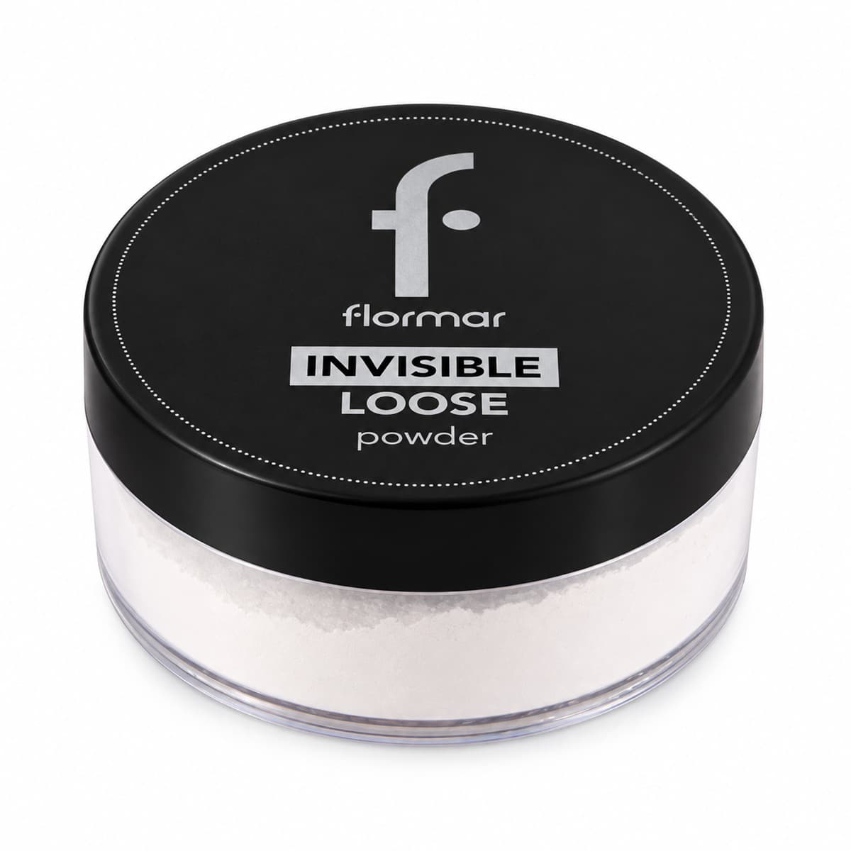 پودر فیکس بی‌رنگ فلورمار – Flormar Invisible Loose Powder