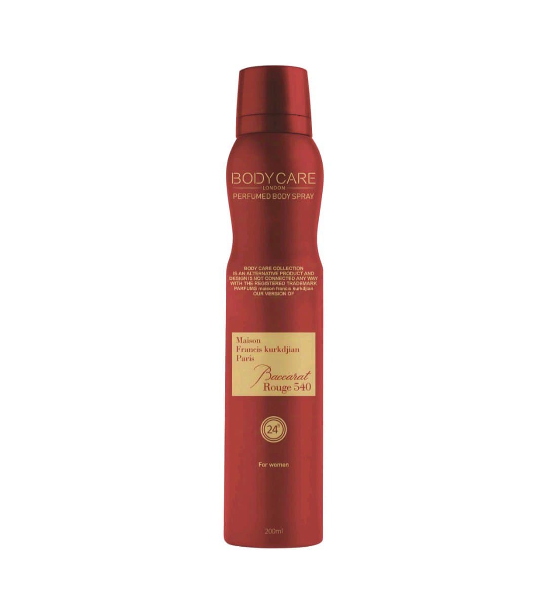 اسپری بدن بادی کر زنانه باکارات رژ BACCARAT ROUGE حجم ۲۰۰ میل