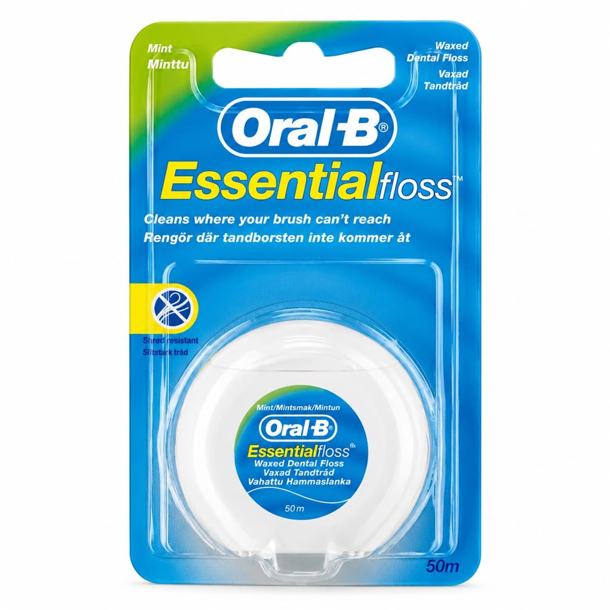 نخ دندان اورال بی مدل Essential Floss (طول ۵۰ متر)