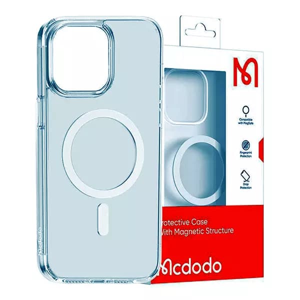 قاب محافظ نیمه شفاف مگ سيف مک دودو PC-5373 مدل Iphone 15 ProMax — تصویر ۳