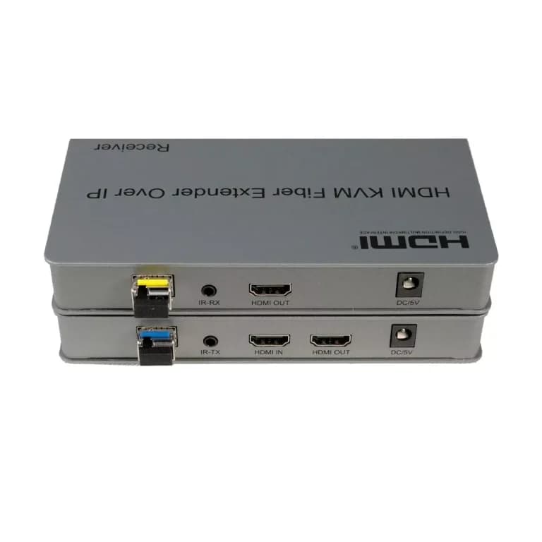 کی وی ام اکستندر HDMI کی نت روی بستر فیبر نوری مدل K-EXKHDF20K