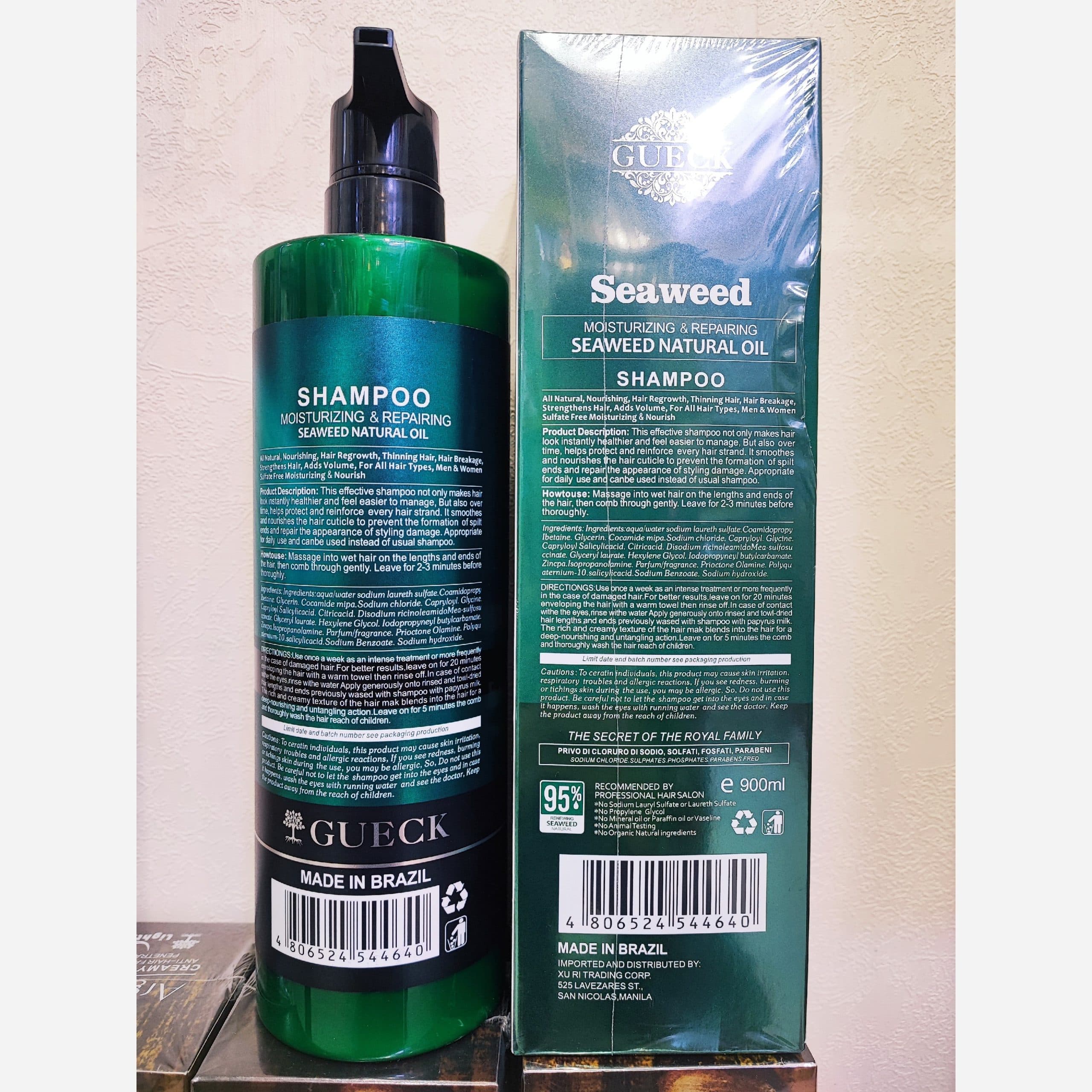 شامپو جلبک دریایی فری سولفات 900 میل seaweed — تصویر ۶