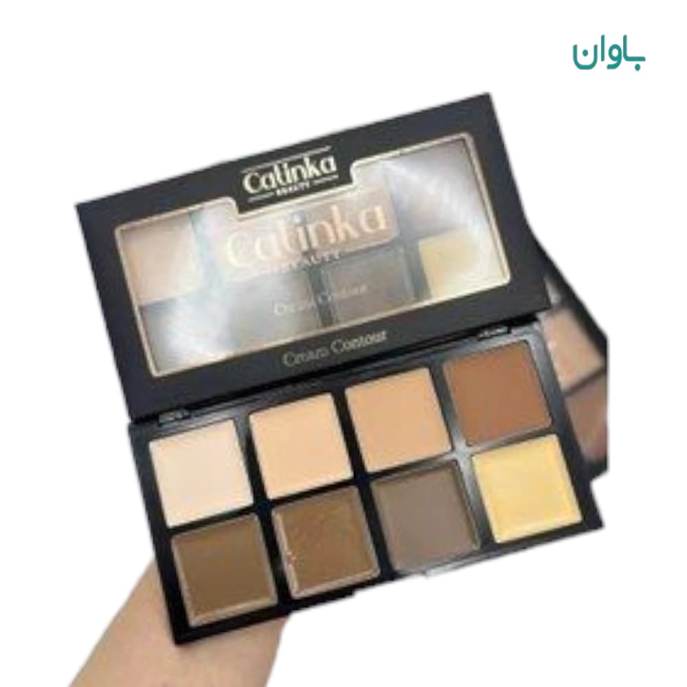 پالت کانتور و کانسیلر کاتینکا 8 رنگ حجم بالا