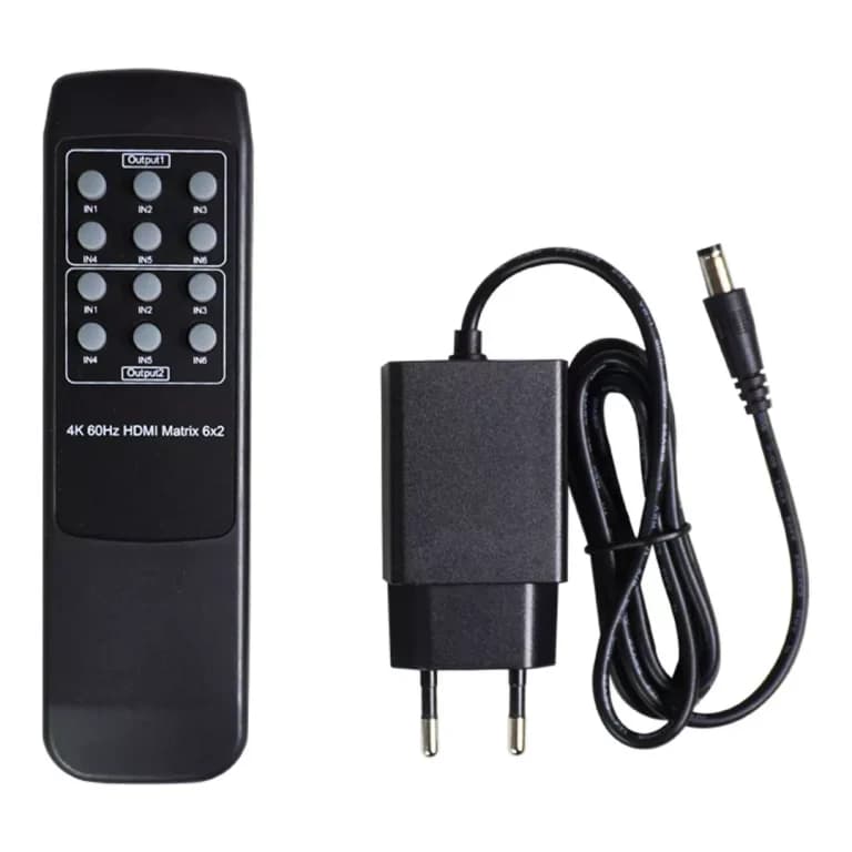 ماتریکس 2 در 6 HDMI کی نت مدل K-MAHD2062 — تصویر ۵