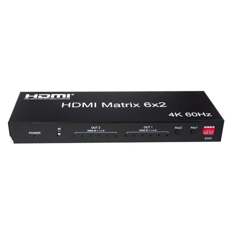 ماتریکس 2 در 6 HDMI کی نت مدل K-MAHD2062