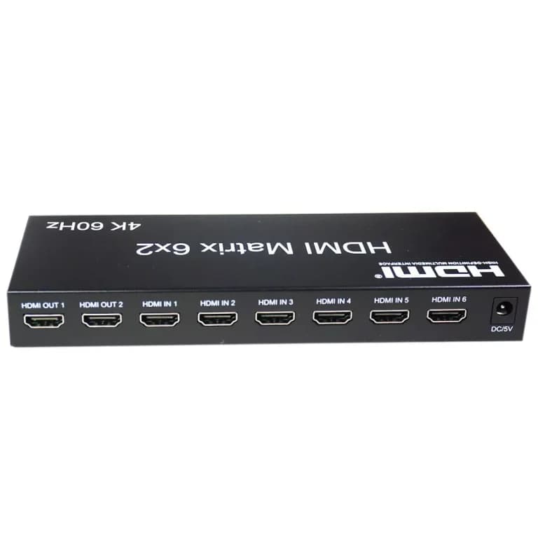 ماتریکس 2 در 6 HDMI کی نت مدل K-MAHD2062 — تصویر ۲